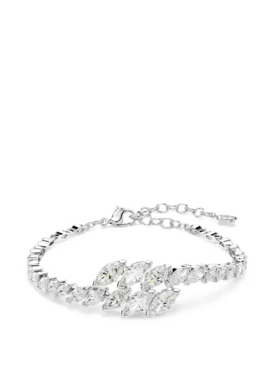 Swarovski Crystal-embellished Bracelet In Silver