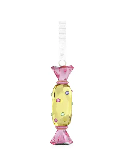 Swarovski Crystal-embellished Candy Ornament In Multi