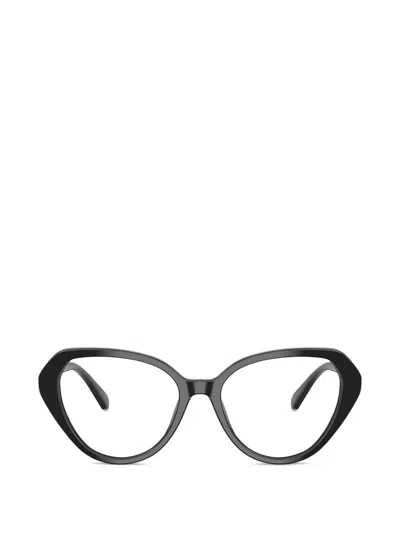 Swarovski Crystal-embellished Cat-eye Glasses In Gold