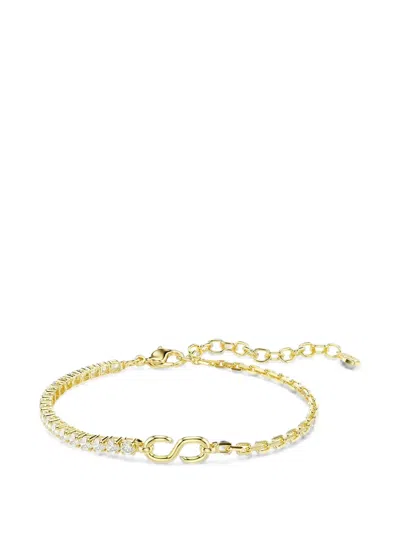 Swarovski Crystal-embellished S-link Bracelet In Gold