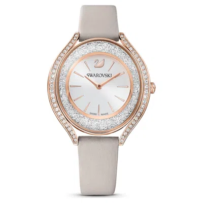 Swarovski Crystalline Aura Watch In Gray