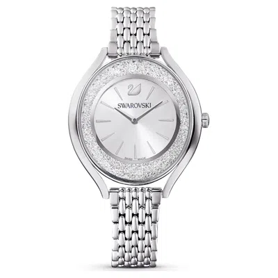 Swarovski Crystalline Aura Watch In Silver Tone