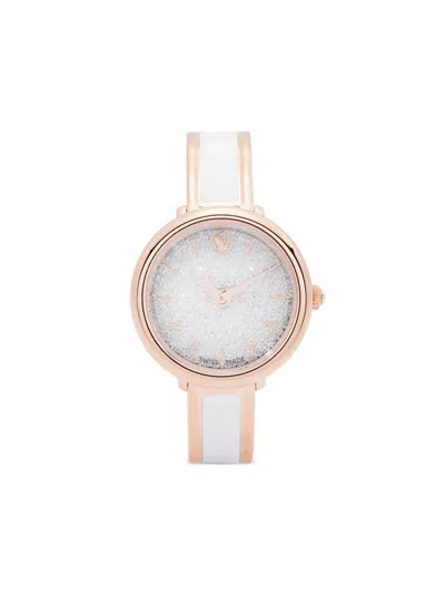 Swarovski Crystalline Delight 32mm In Gold