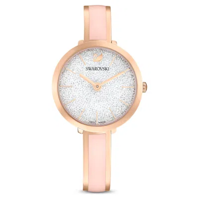 Swarovski Crystalline Delight Watch In Pink