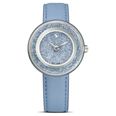 Swarovski Crystalline Lustre Watch In Blue
