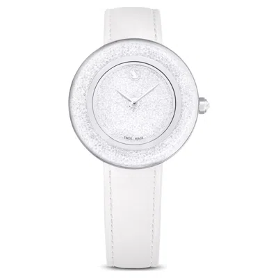 Swarovski Crystalline Lustre Watch In White