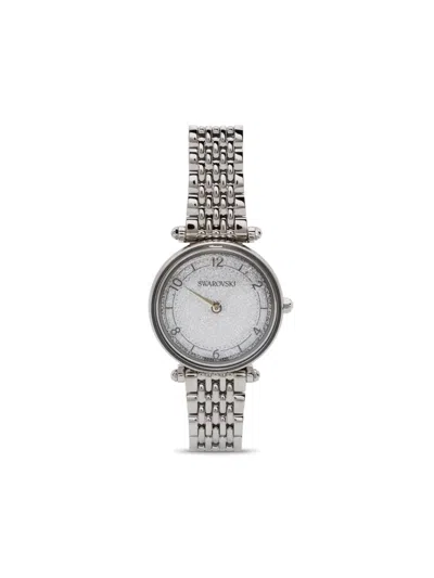 Swarovski Crystalline Wonder Metal Bracelet Stainless Steel Shiny Silv In Silver