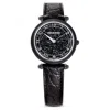 Swarovski Crystalline Wonder Watch In Black