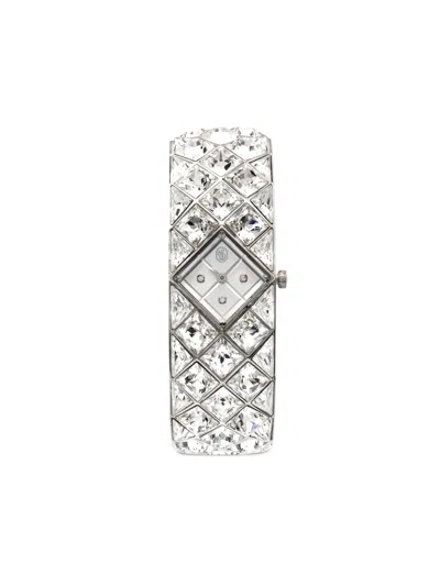 Swarovski Curiosa Bangle 16.3mm In Silver