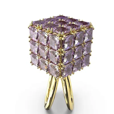 Swarovski Curiosa Purple Cocktail Ring