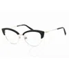 Swarovski Demo Cat Eye Ladies Eyeglasses Sk5363 032 53