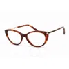 Swarovski Demo Cat Eye Ladies Eyeglasses Sk5413 052 51