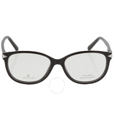 Swarovski Demo Oval Ladies Eyeglasses Sk5299 001 53 In Black