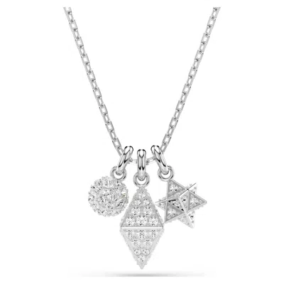 Swarovski Dextera Pendant In Weiss