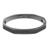 Swarovski Ladies Octagon Shape Black Dextera Bangle In Black