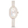 Swarovski Dextera Bangle Watch In Gold Tone
