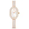 Swarovski Dextera Bangle Watch In Rose Gold Tone
