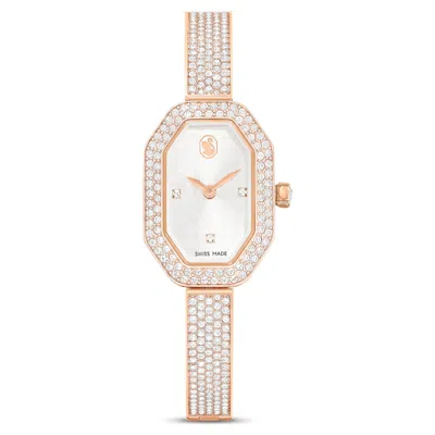 Swarovski Dextera Bangle Watch In Gold