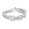 Swarovski Gold-tone Crystal Dextera Bracelet In White
