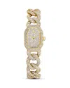 Swarovski Dextera Chain Watch, 44mm X 19mm In Gold
