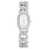 Swarovski Dextera Chain Watch In Silver Tone