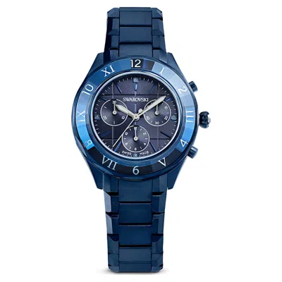 Swarovski Dextera Chrono Watch In Blue