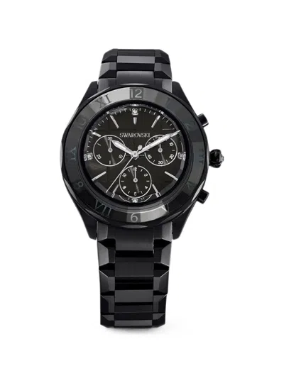 Swarovski Dextera Chronograph 39mm Watch In Metallic