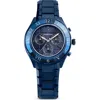 Swarovski Dextera Chronograph Bracelet Watch, 40mm In Blue