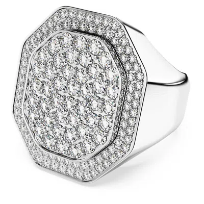 Swarovski Dextera Cocktail Ring In White