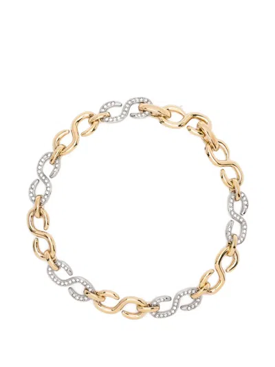 Swarovski Dextera Crystal-detail Bracelet In Orange