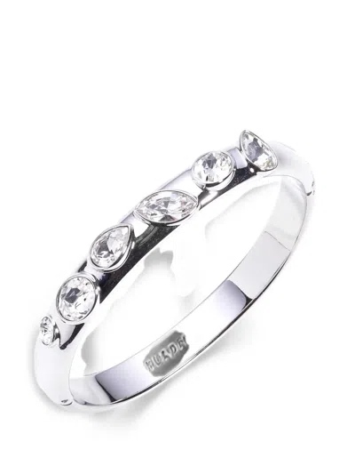 Swarovski Dextera Crystal-embellished Bangle In Purple