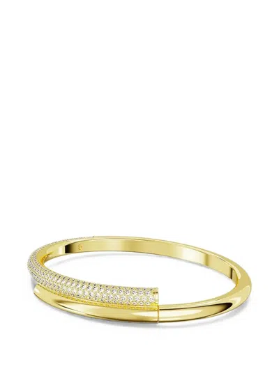 Swarovski Dextera Crystal-embellished Bracelet In Gold