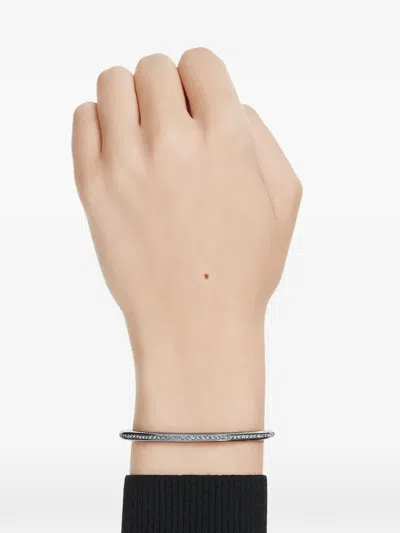 Swarovski Dextera Embellished Bangle Bracelet In Metallic
