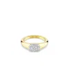 Swarovski Dextera Gold-tone Plated Ring In Gold