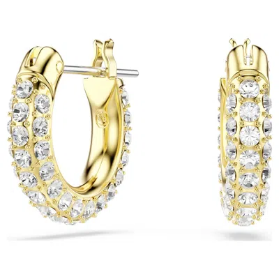 Swarovski Dextera Hoop Earrings In White