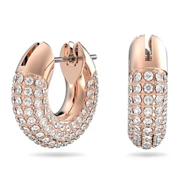 SWAROVSKI DEXTERA HOOP EARRINGS