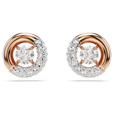 Swarovski Dextera Stud Earrings In Gold