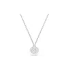 Swarovski Dextera Pendant Sphere Rhodium Shiny White In White