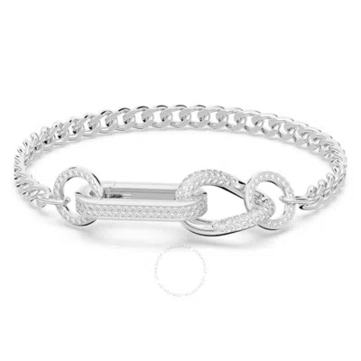 SWAROVSKI SWAROVSKI DEXTERA RHODIUM PLATED PAVED BRACELET