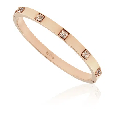 Swarovski Dextera Rose Gold-tone Plated Bangle