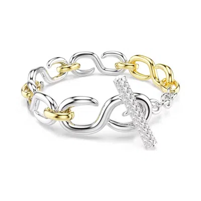 Swarovski Dextera T-bar Bracelet In Silver