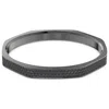 Swarovski Ladies Octagon Shape Black Dextera Bangle In Gray