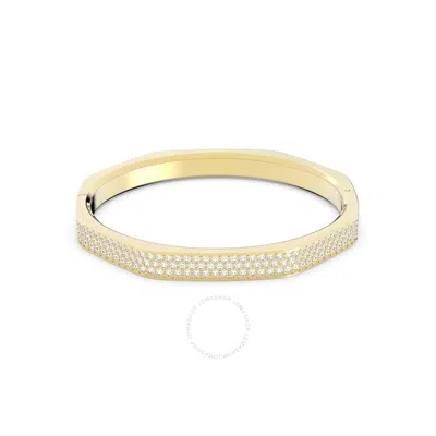 SWAROVSKI SWAROVSKI DEXTERA GOLD-TONE PLATED OCTAGON BRACELET