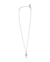 Swarovski Diapason Small Necklace In Silver Metal In Silver