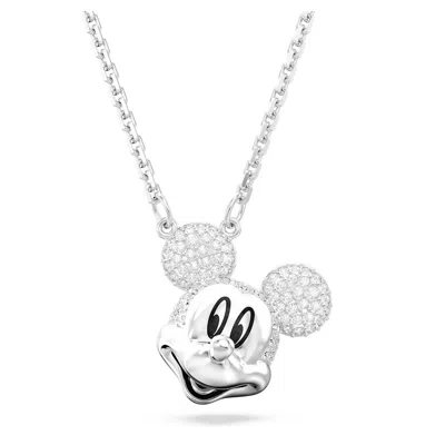 Swarovski Disney Mickey Mouse Pendant In White