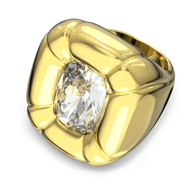 Swarovski Dulcis Cocktail Ring In Gold Tone