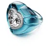 Swarovski Dulcis Cocktailring In Blau
