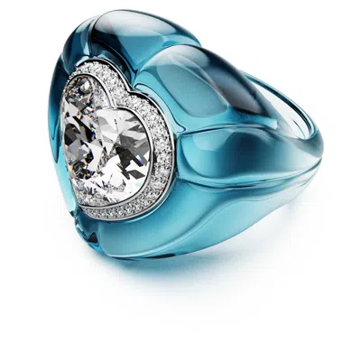 Swarovski Dulcis Cocktailring In Blau