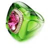 Swarovski Dulcis Cocktailring In Grün