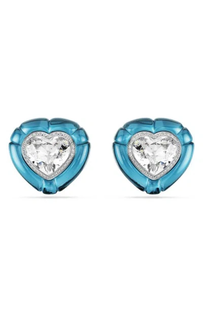 SWAROVSKI SWAROVSKI DULCIS HEART CLIP-ON EARRINGS